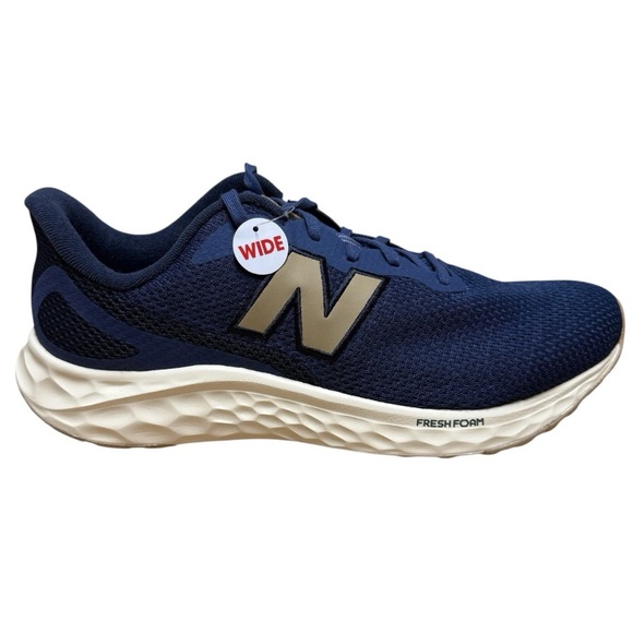 New Balance Fresh Foam Arishi v4 Mens Wide 4E Running Sneaker Blue MARISRD4